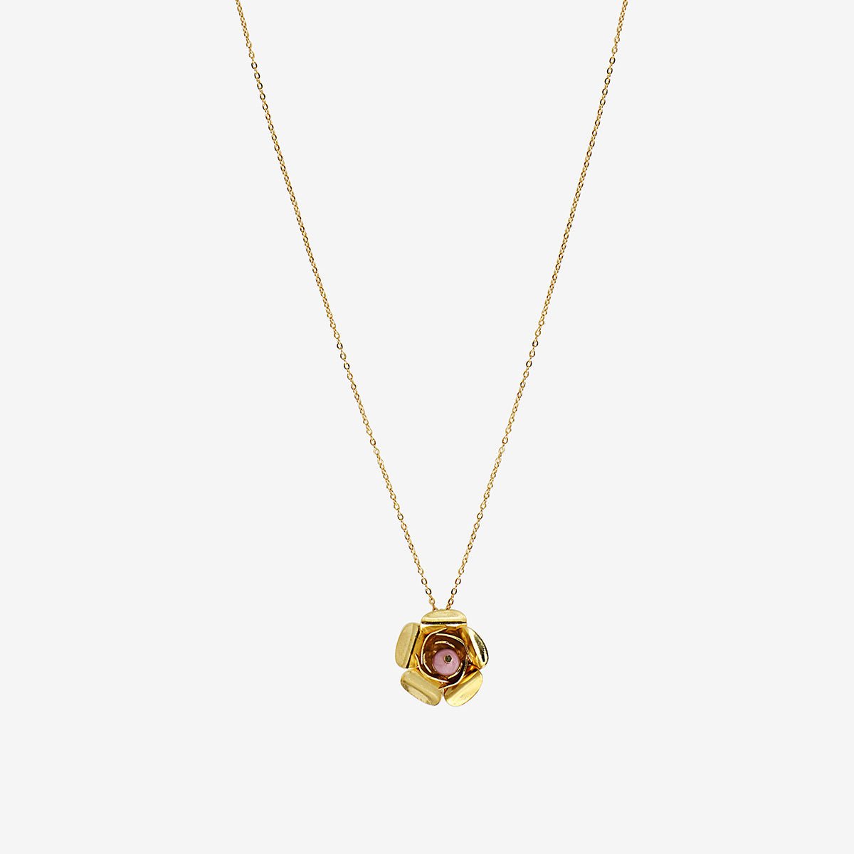 Collier frida rhodochrosite rose, CAROLINE NAJMAN