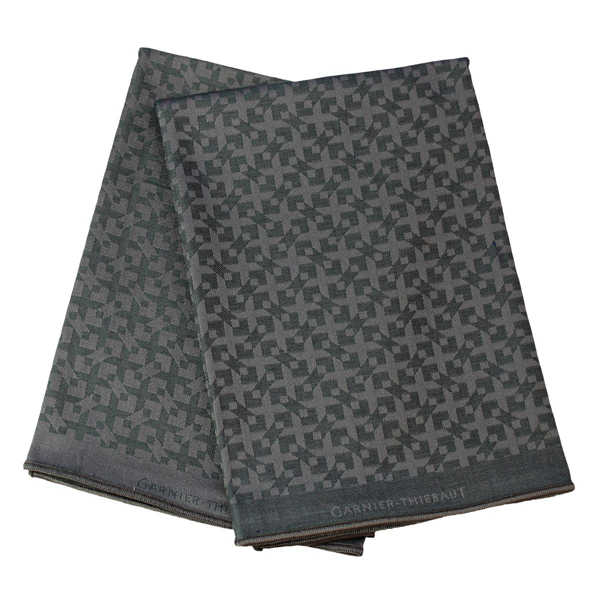 Lot de 2 mouchoirs pur coton Arrow jaguar, GARNIER THIEBAUT
