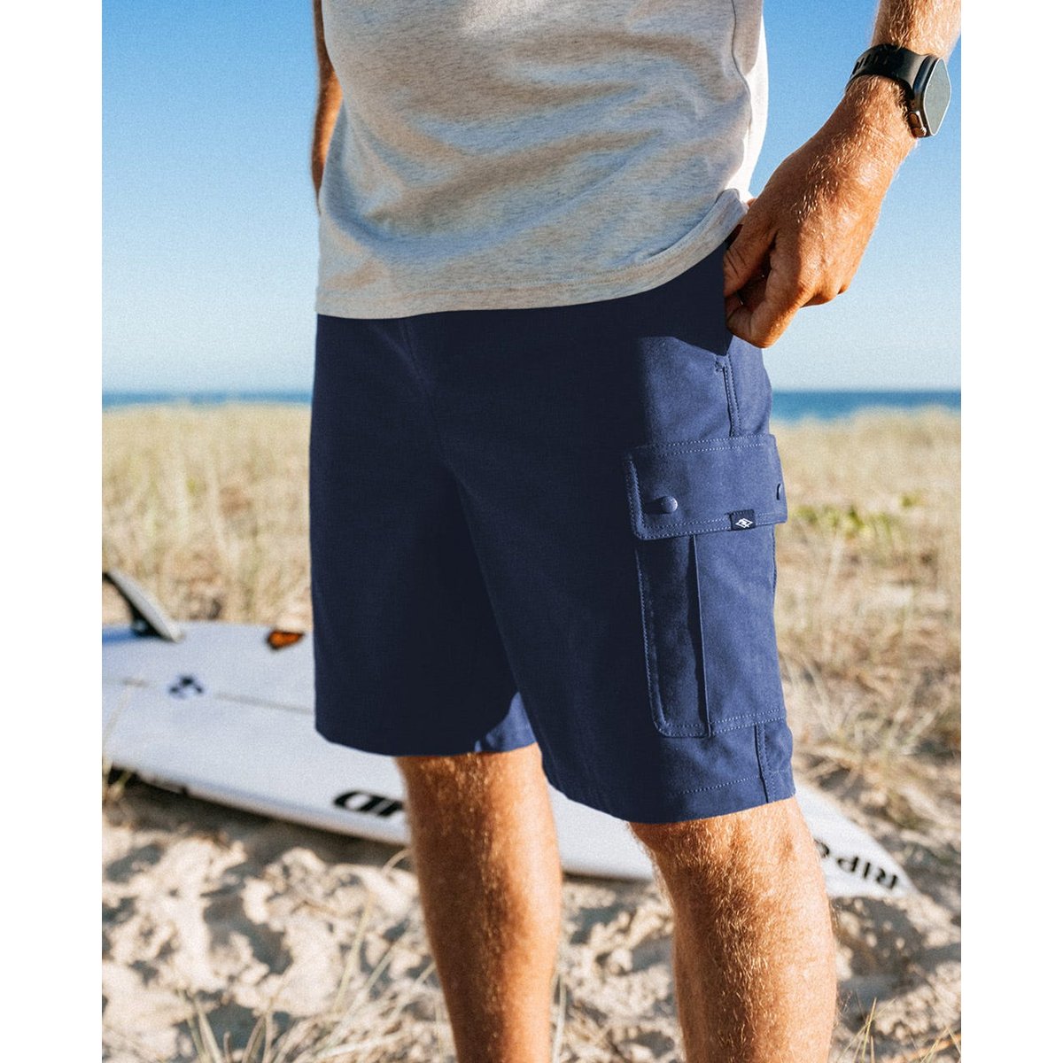 Short VAPORCOOL Mick Fanning navy, RIP CURL