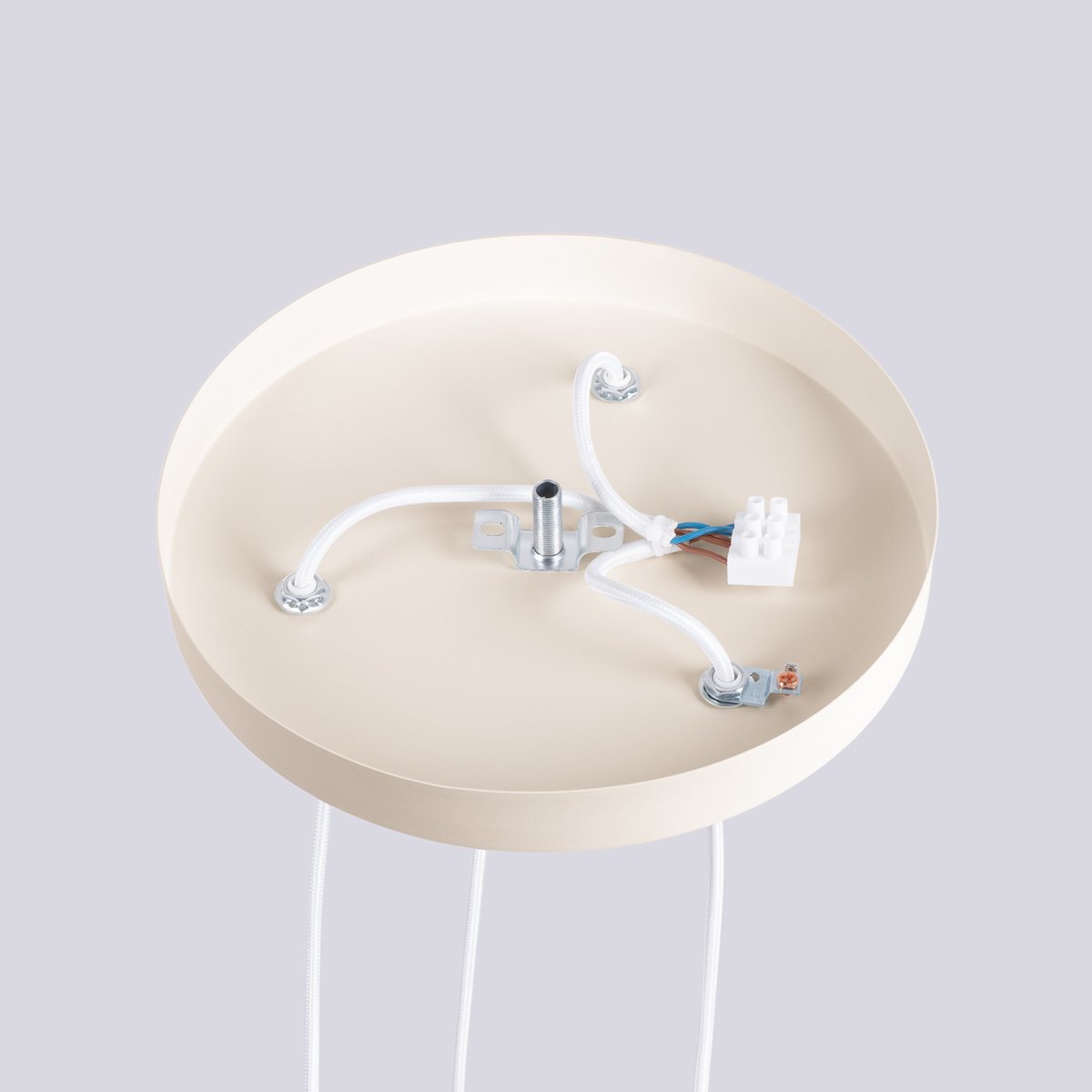 Suspension Aluminium Beige G9 3 Halo beige, EDEN