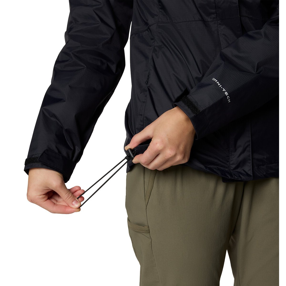 Veste de pluie Pouring Adventure noir, COLUMBIA