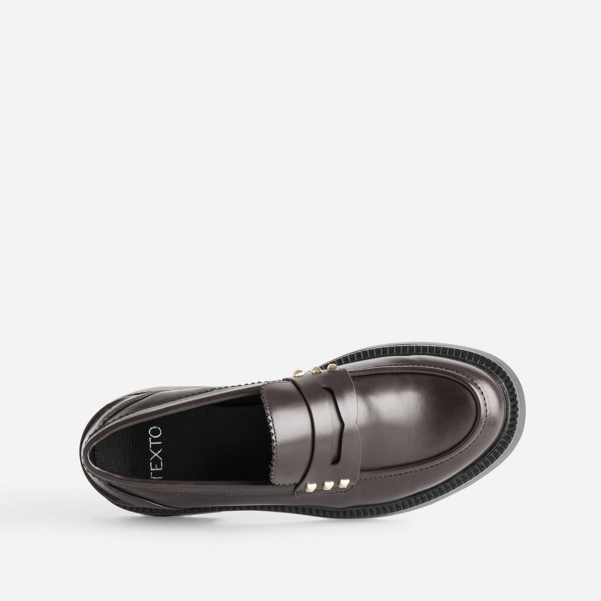 Mocassin GARANCE bordeaux, TEXTO