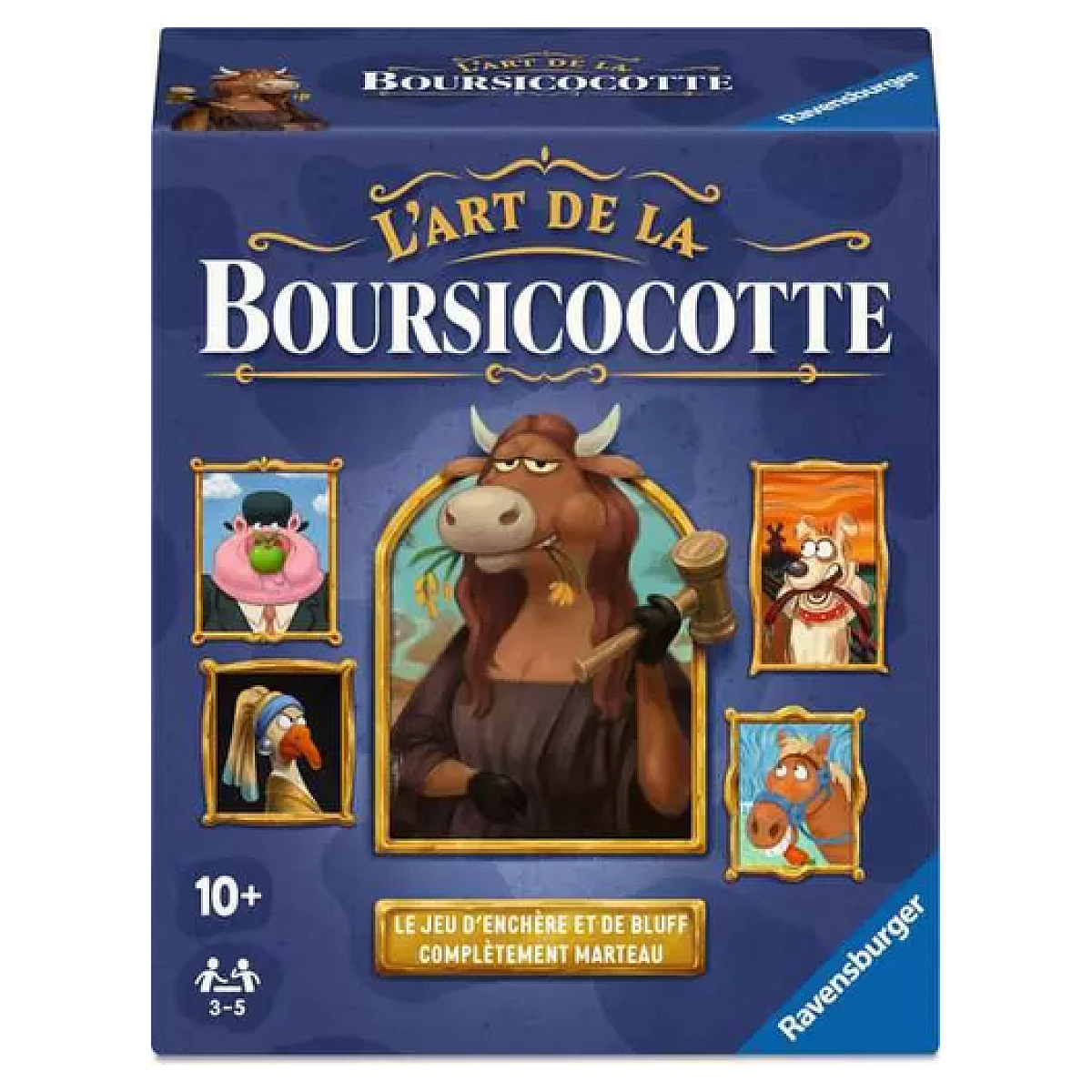 Boursicocotte - Jeu de cartes couleur unique, RAVENSBURGER