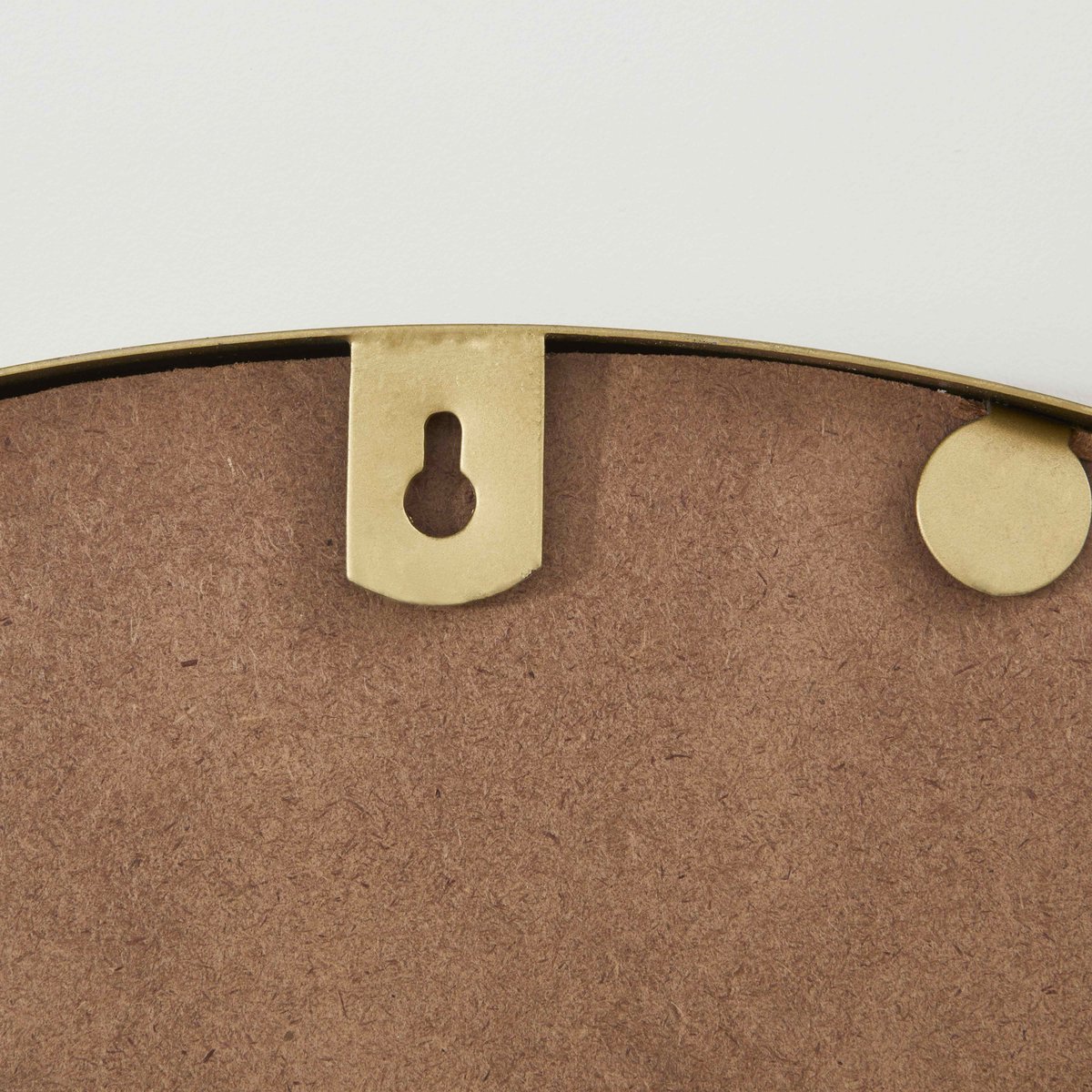 Miroir avec rond en céramique, EKLYPS jaune, OVIALA