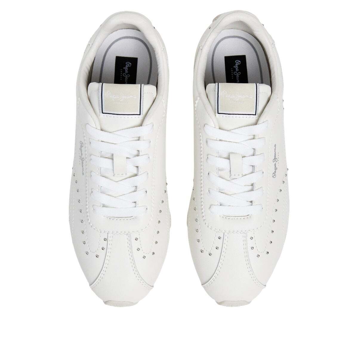 Jane - Baskets De Running Rétro blanc d'usine, PEPE JEANS