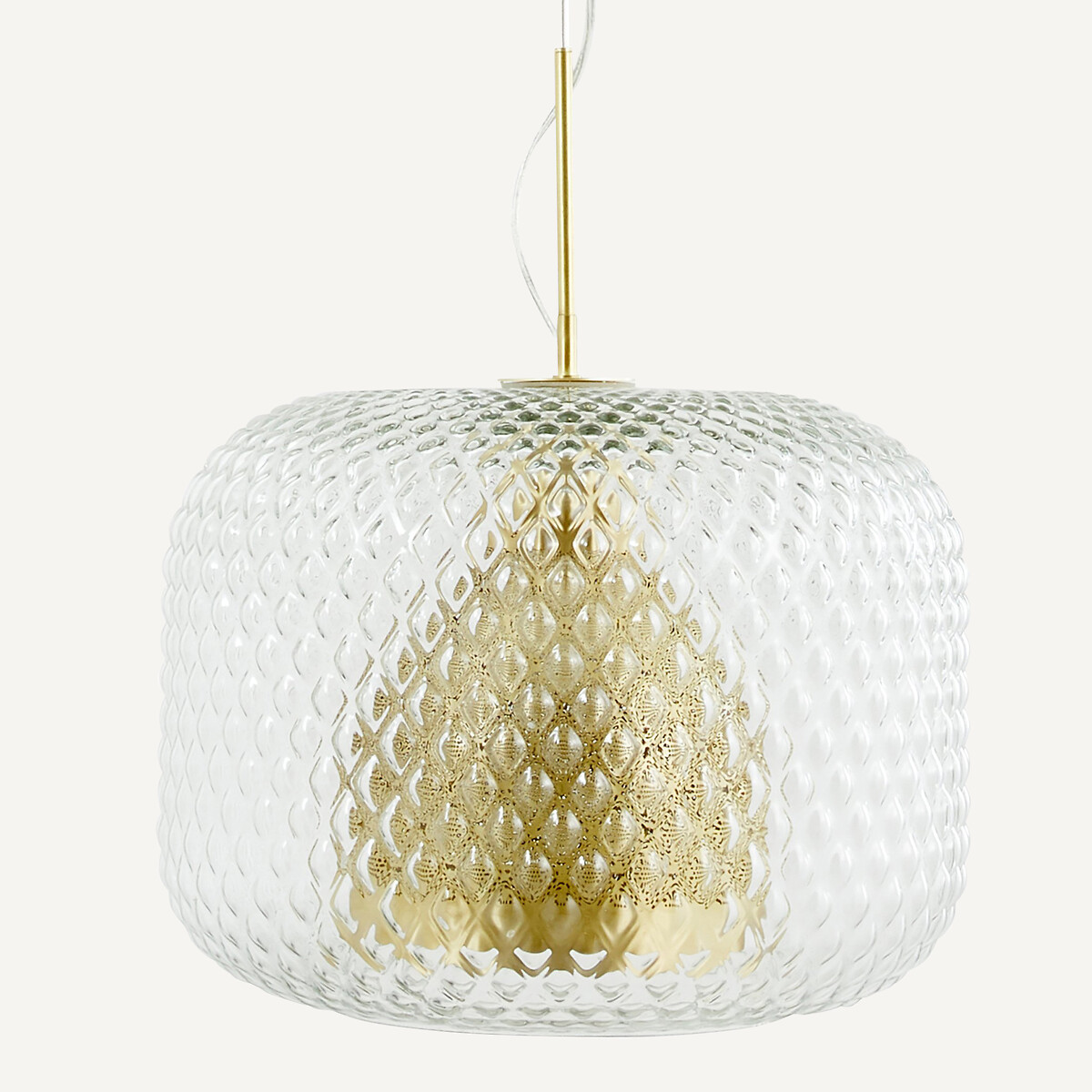 Mistinguett 40cm Diameter Hanging Light brass, EMMANUEL GALLINA X AM.PM