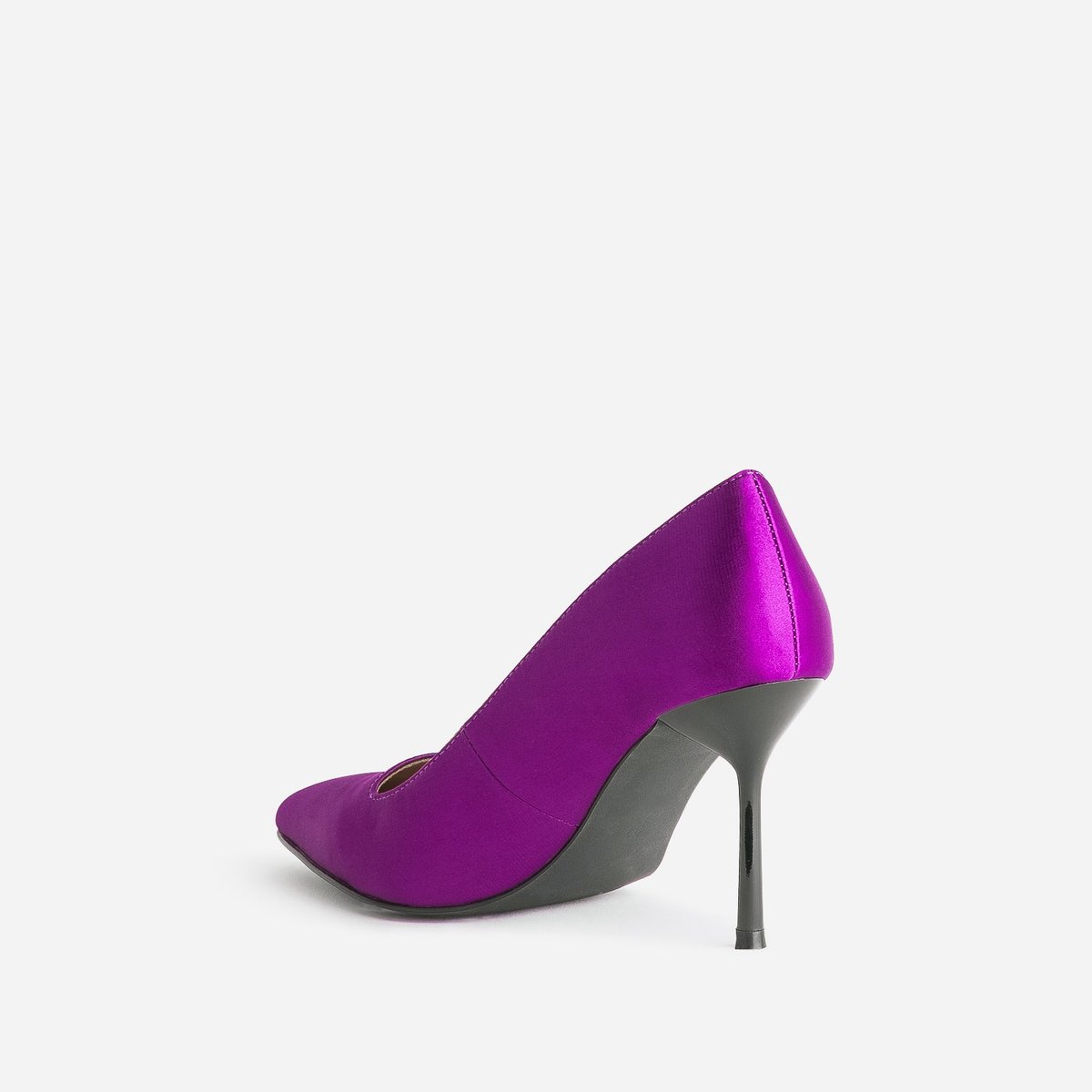 Escarpin URANIE violet, TEXTO