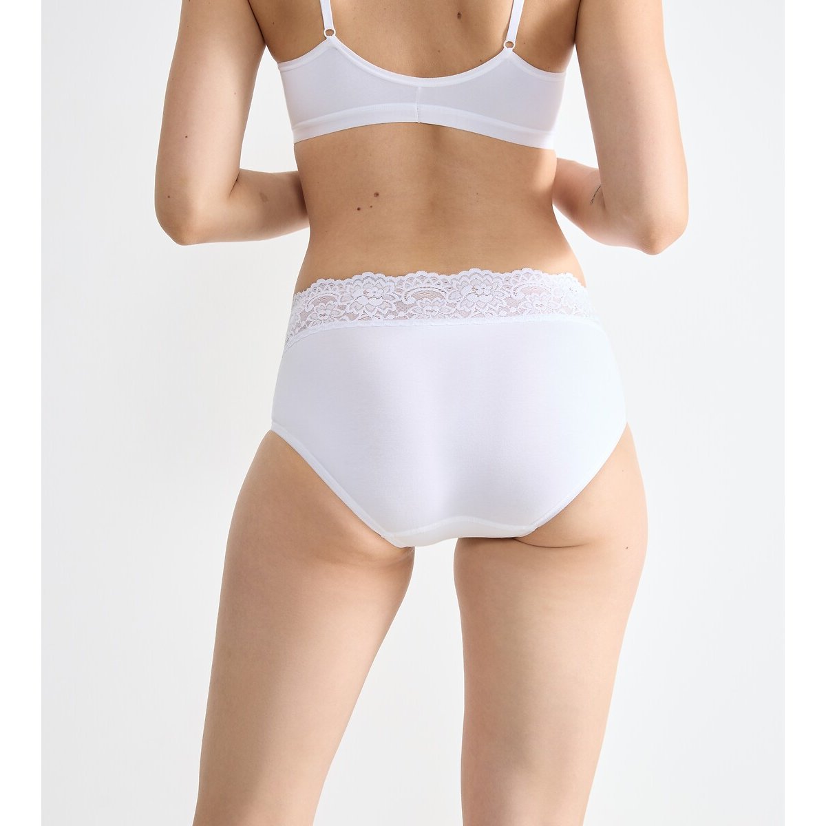 Cuecas midi Romance (lote 3+1 grátis) branco, SLOGGI
