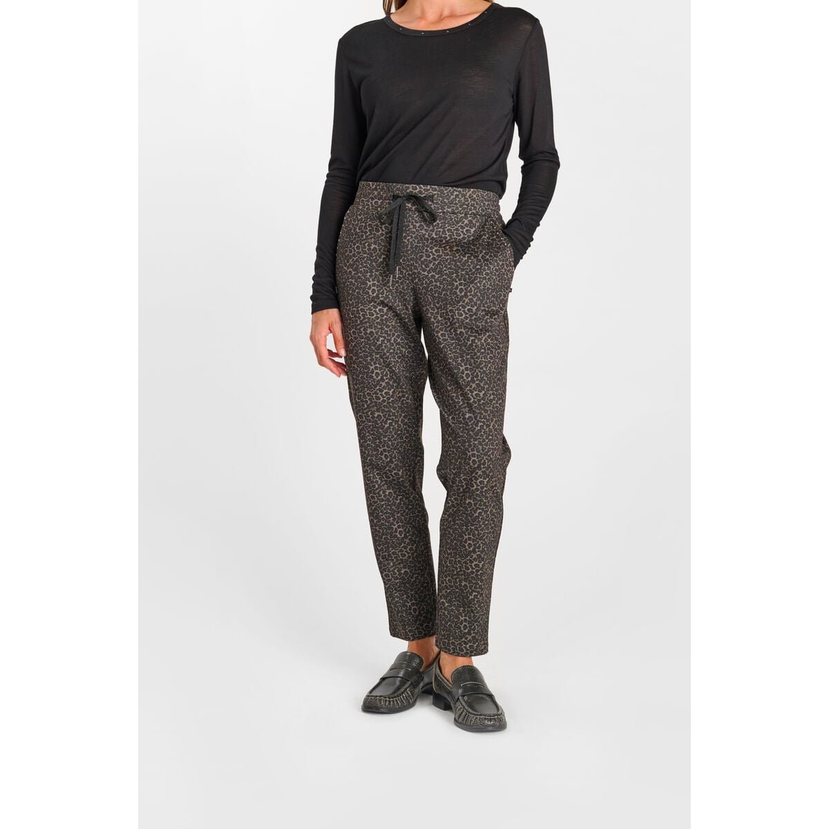 Pantalon jogpant LEXA moss, LE TEMPS DES CERISES