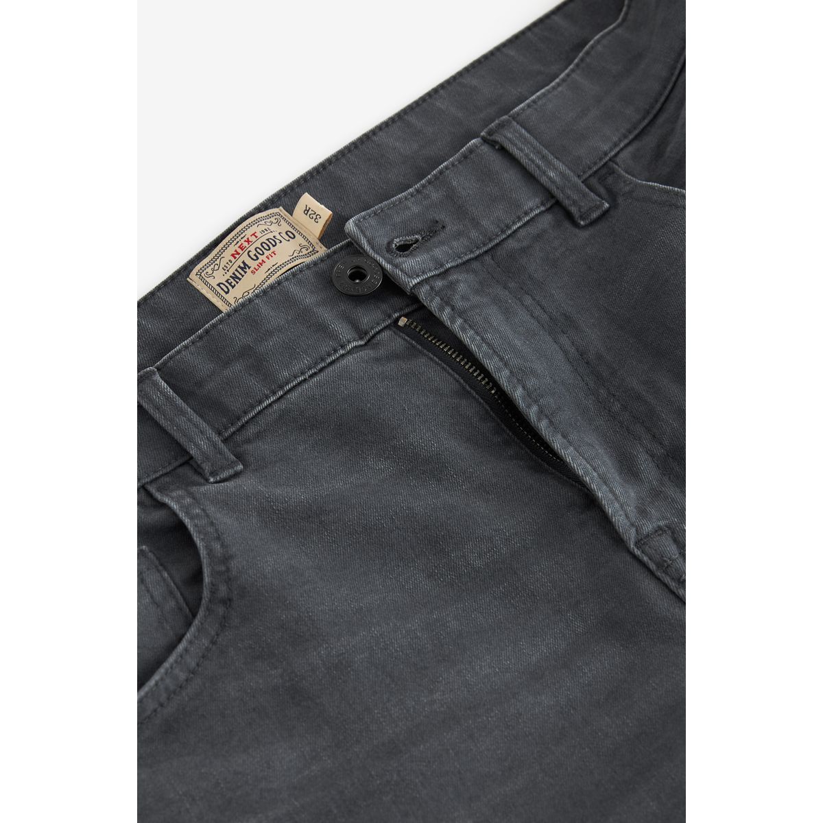 Jean Stretch Indispensable - Coupe Slim gris délavé, NEXT