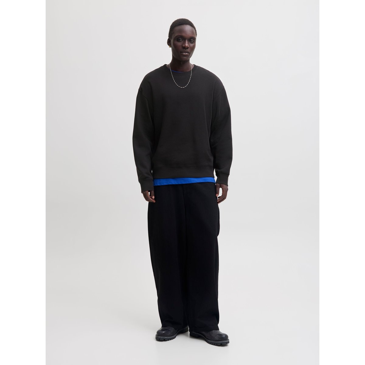 Sweat-Shirt black 1, JACK & JONES