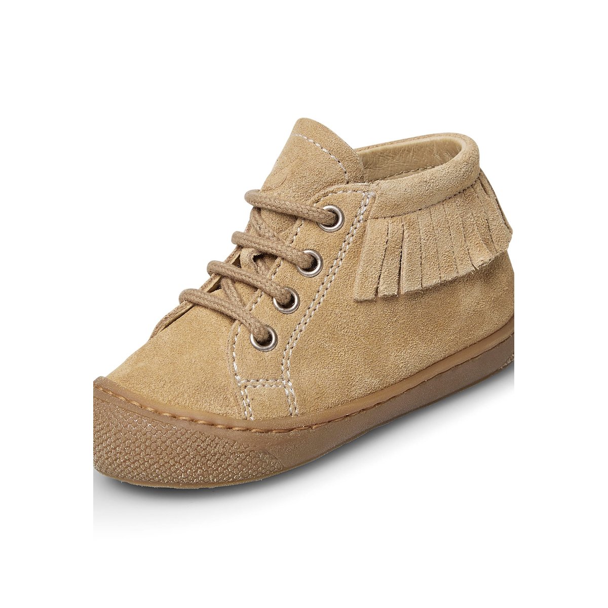 Chaussures premiers pas en suède JULY ONE beige, NATURINO