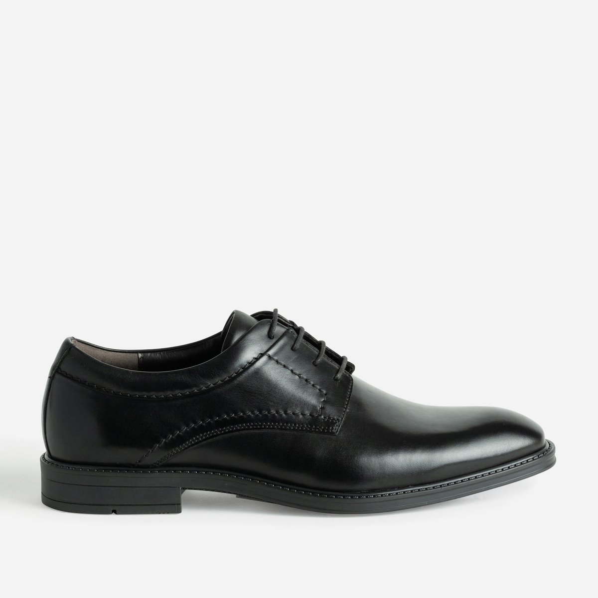 Derby en cuir FAHEM noir, ERAM