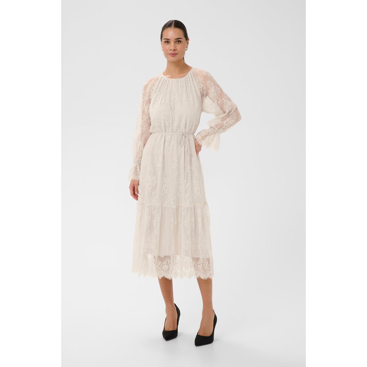 Robe blanc moonbeam, KAFFE