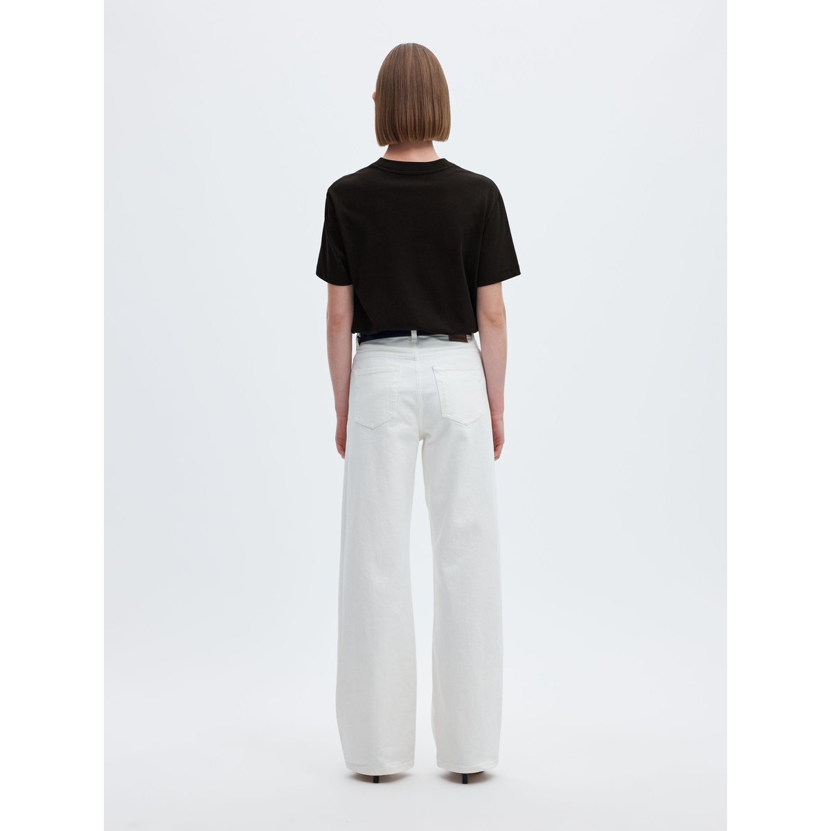 T-Shirt noir - black, SELECTED