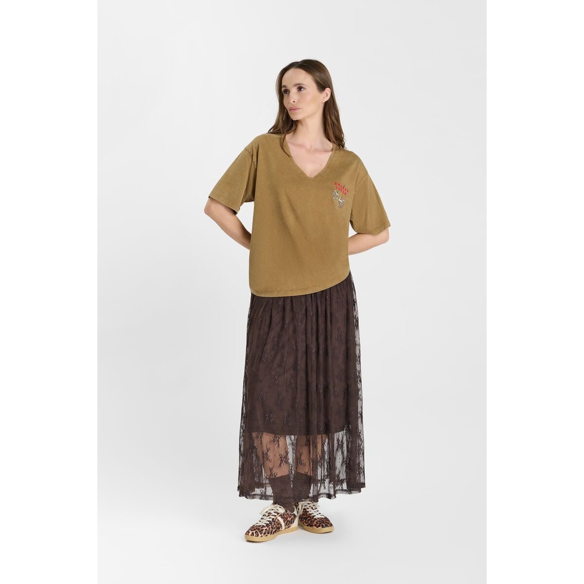 Tee-Shirt ROCKY coffee, LE TEMPS DES CERISES