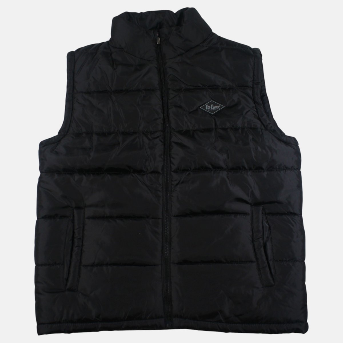Doudoune sans manches zippée col montant ALTITUDE noir, LEE COOPER