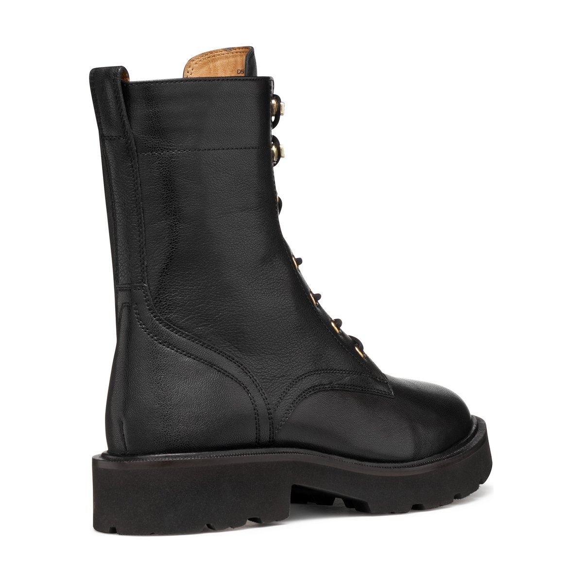 Bottines lacées en cuir, NORIZE noir, GEOX