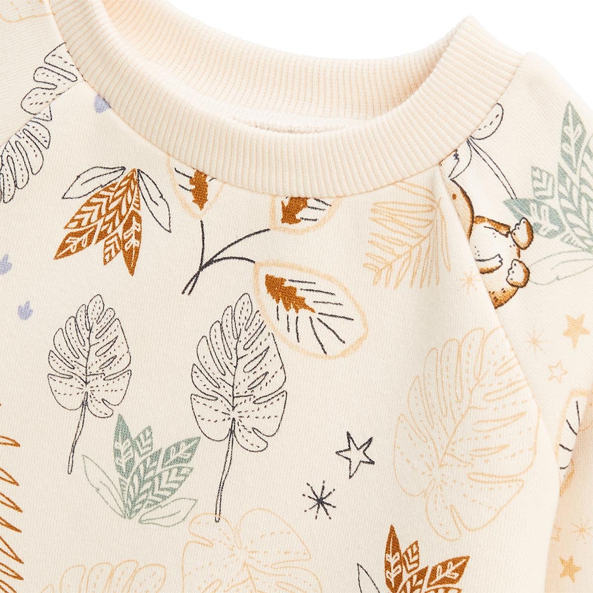 Ensemble enfant sweat et pantalon en molleton Constellation camel, PETIT BEGUIN