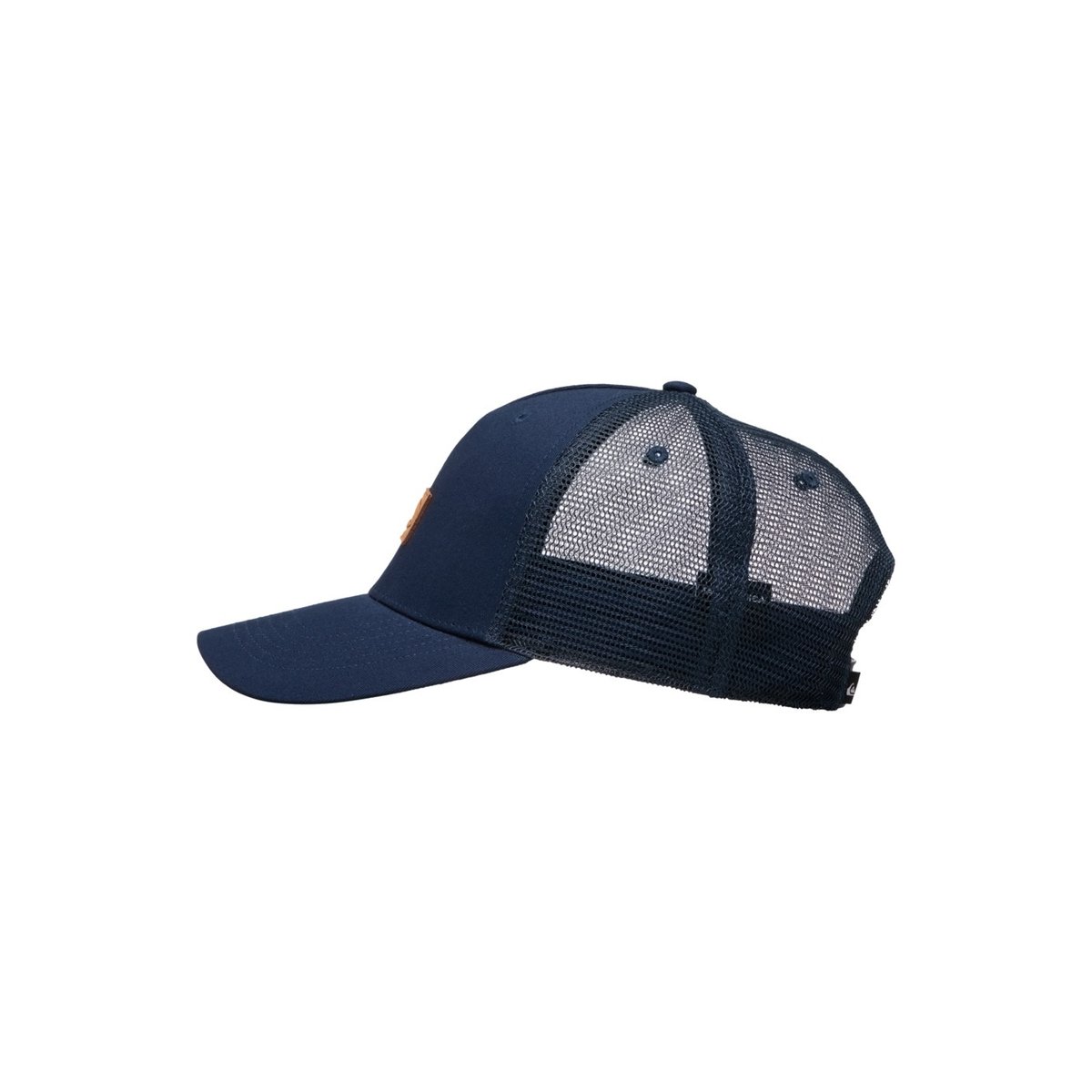 Casquette trucker DECADES COTTON PATCH bleu dark denim, QUIKSILVER