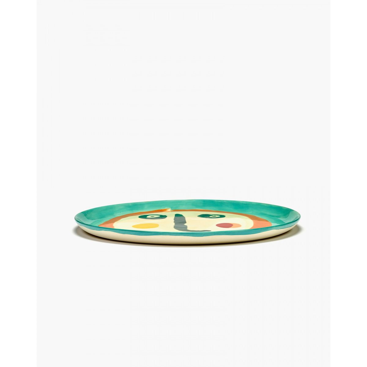 Plat de service Face Feast 02 multicolore, SERAX