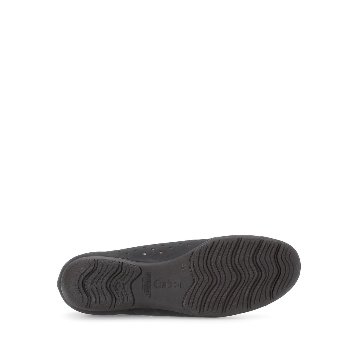 Ballerines en nubuck bleu marine, GABOR