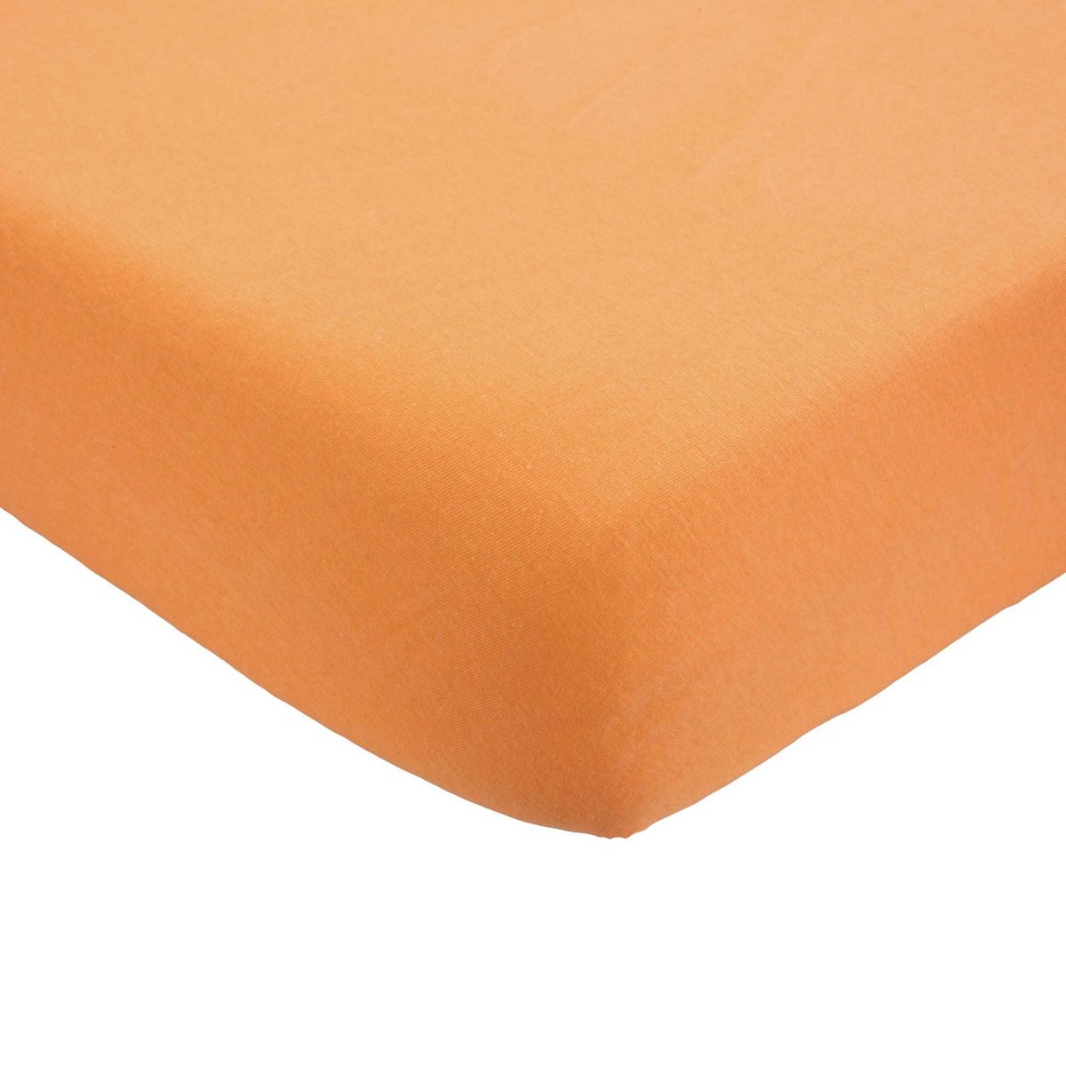 Drap housse OEKO-TEX® STANDARD 100 abricot, TROIS KILOS SEPT