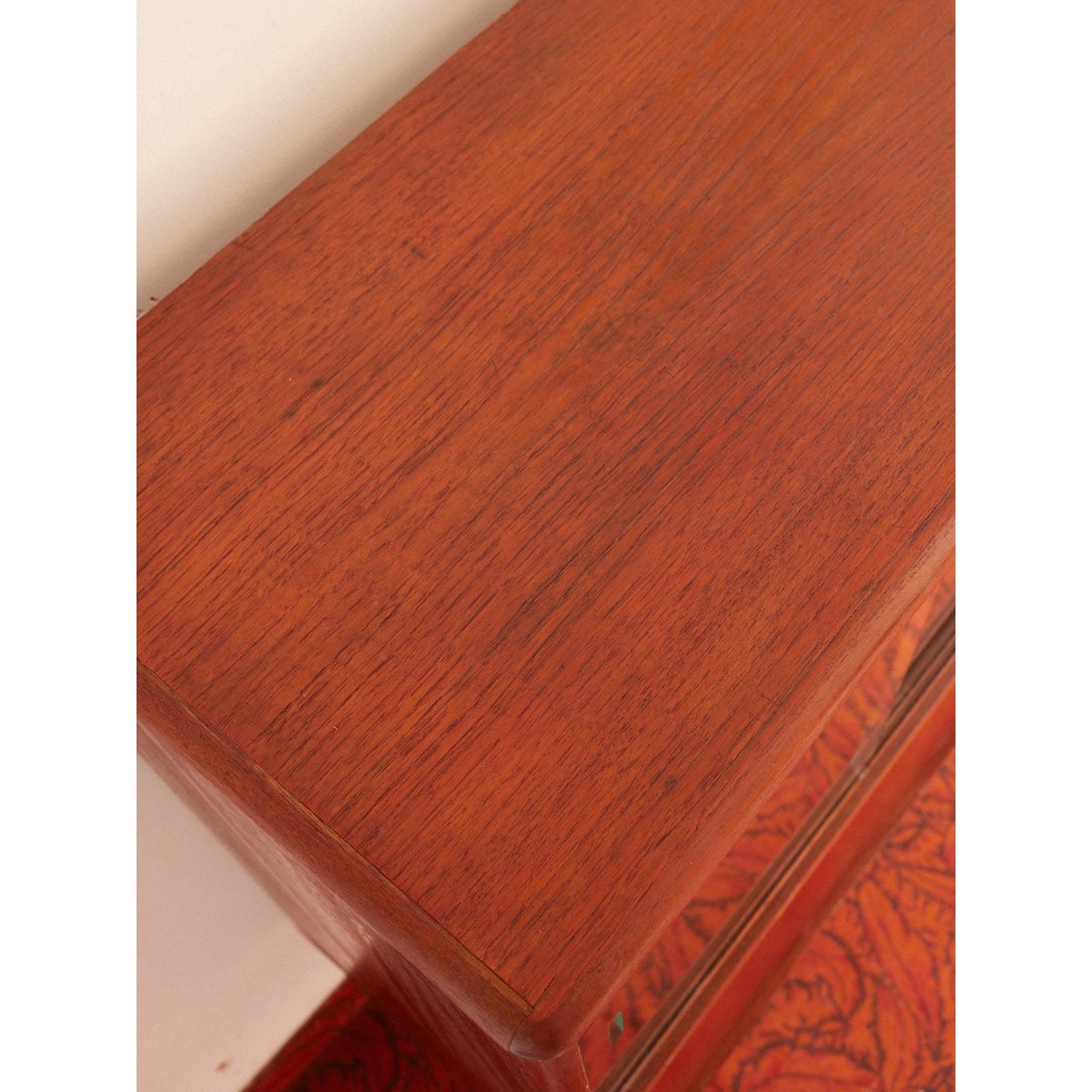 Enfilade haute scandinave en bois Margaret N°781 - Bon état bois clair, DEBONGOUT