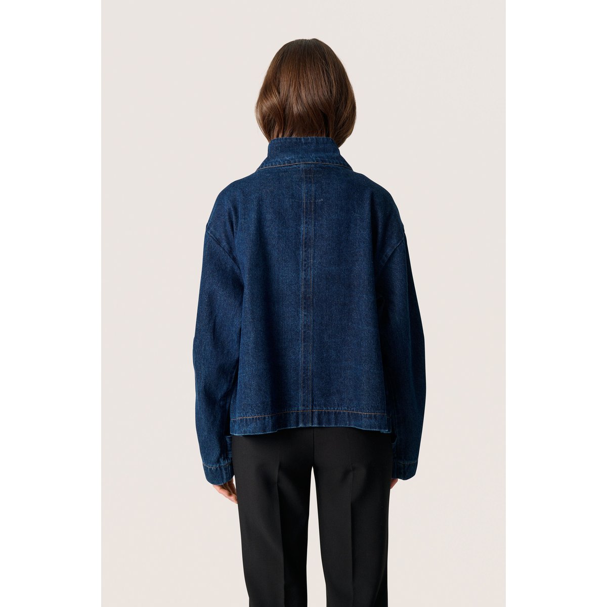 Veste d'extérieur bleu dark blue denim, SOAKED IN LUXURY