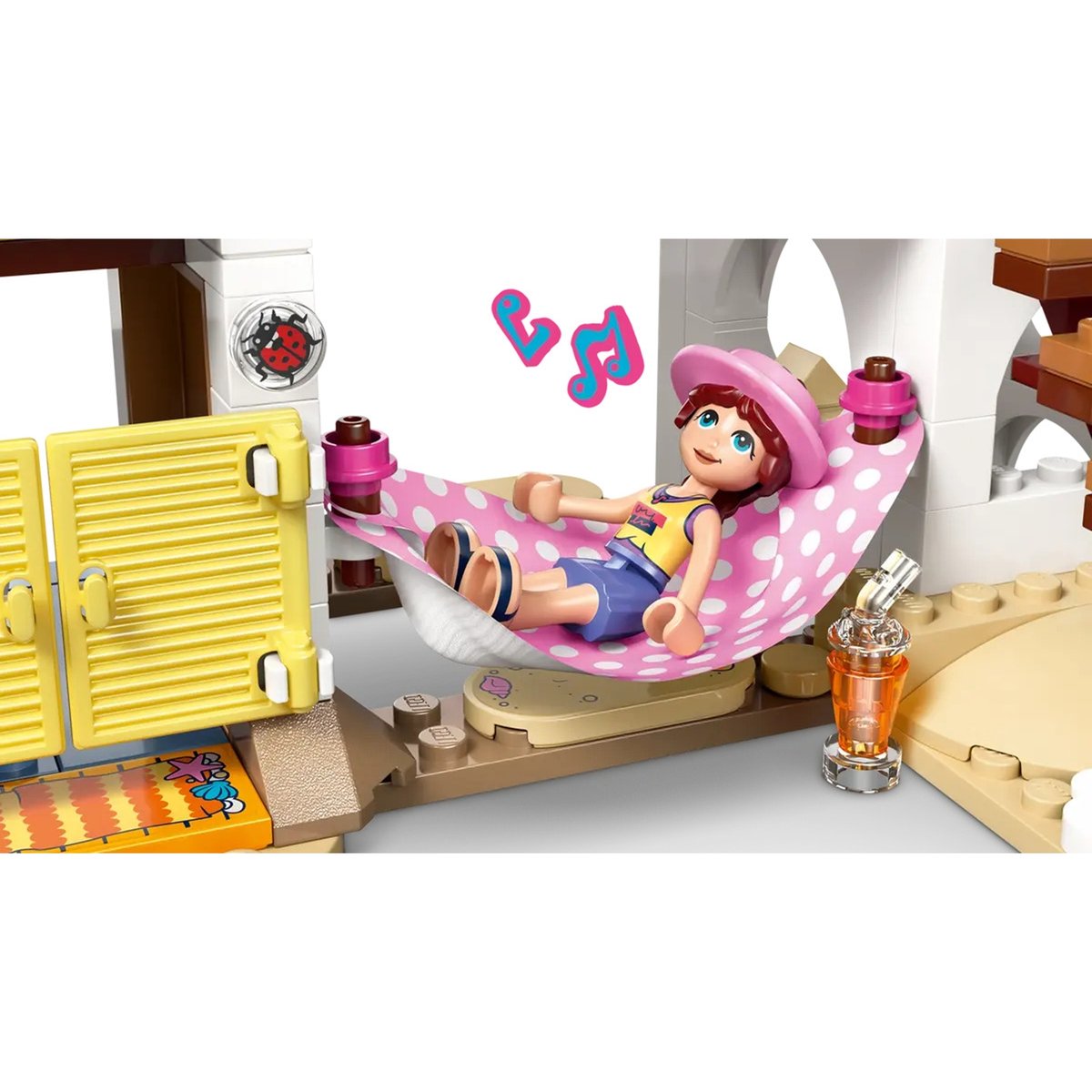 Friends La maison sur la plage et les phoques multicolore, LEGO