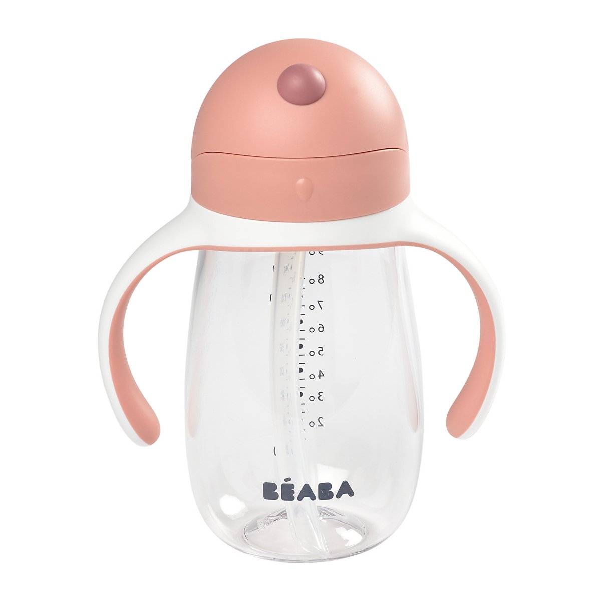 Tasse paille 300 ml rose ancienne, BEABA