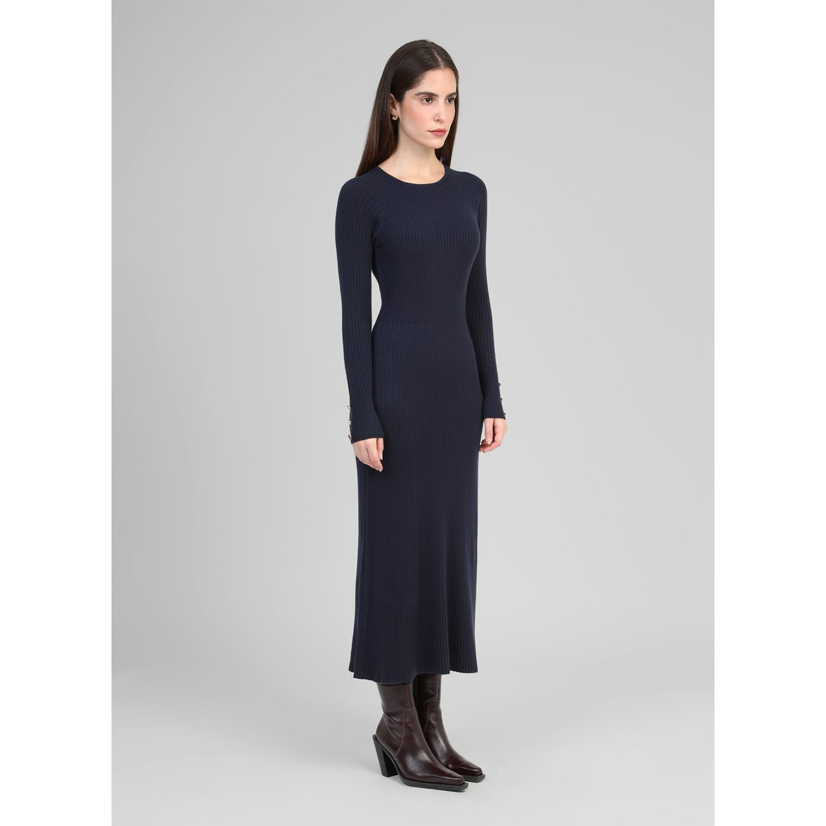 Robe Midi NAKA navy, AN'GE