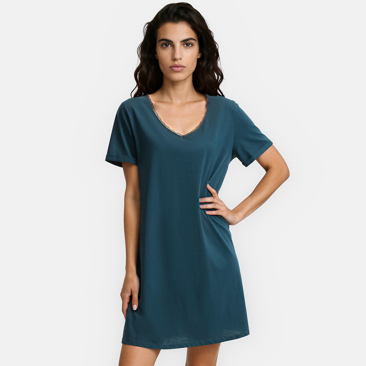 Nachthemd tintenblau, LA REDOUTE COLLECTIONS