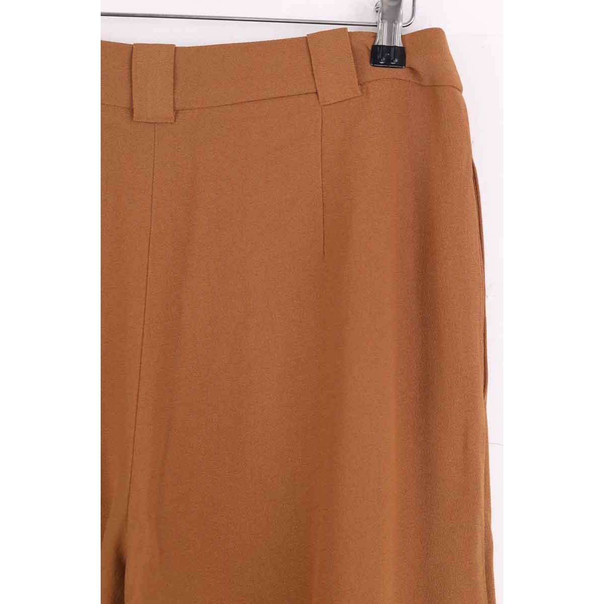 Pantalon large - Très Bon État marron, SEZANE