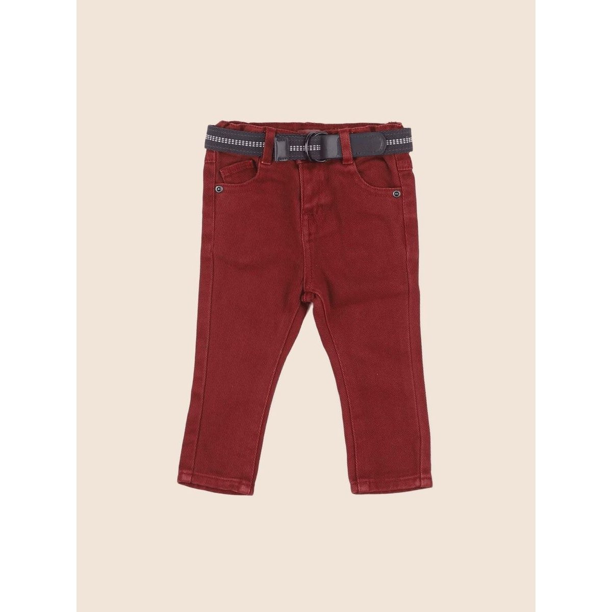 Jean - Très bon état rouge, VERTBAUDET