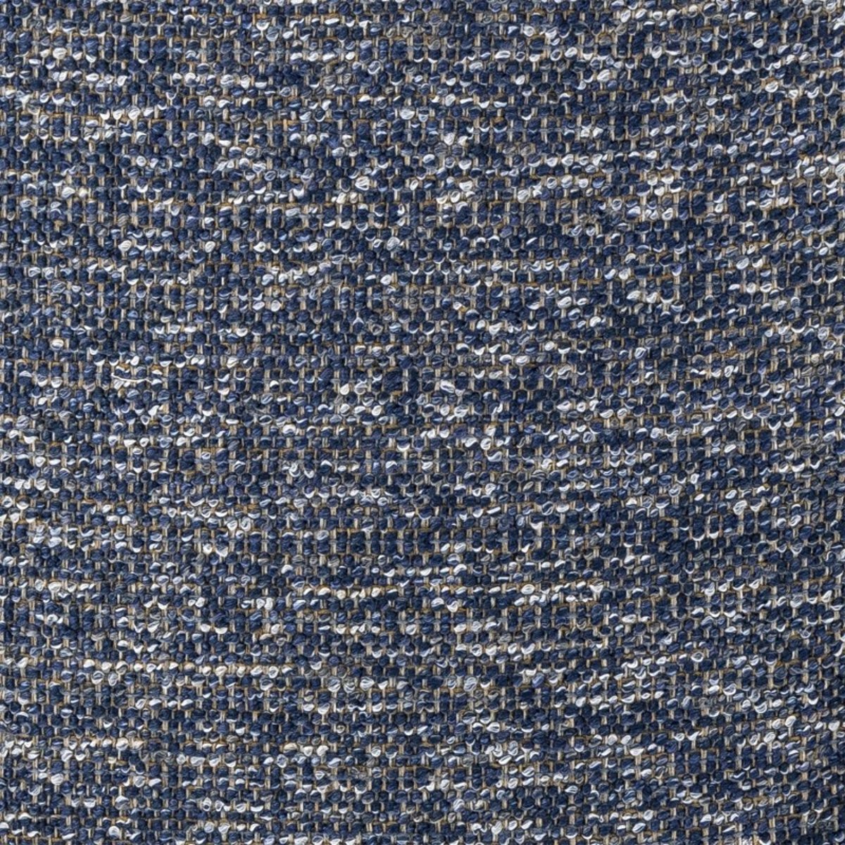 Chaise design tissu chenille Percey bleu, BLOOMINGVILLE
