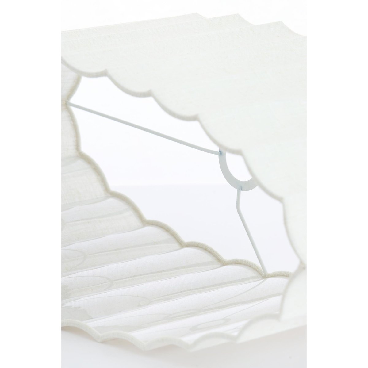Abat-Jour Textiles DISLI crème, LIGHT & LIVING