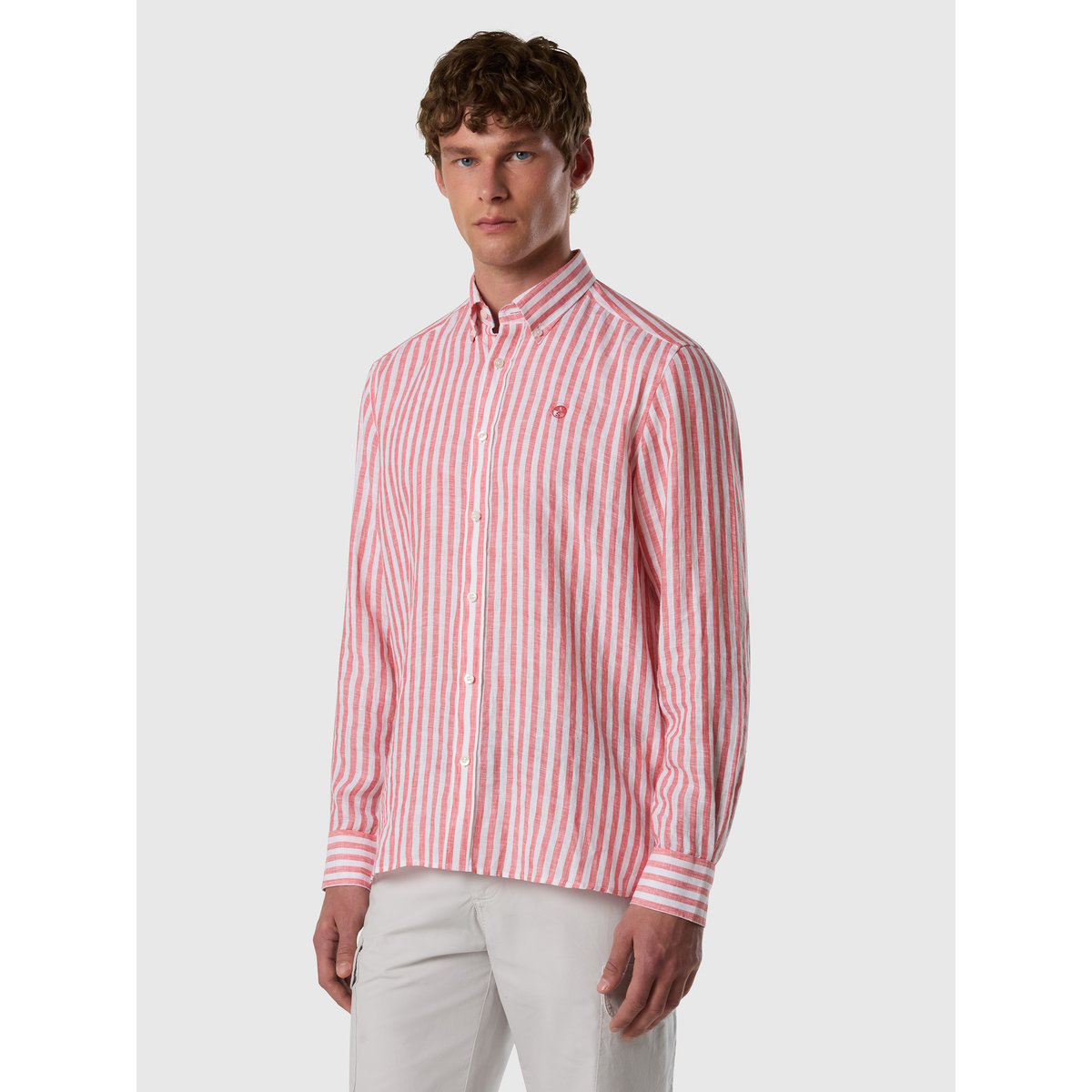 Chemise en lin rayé audacieuse combo 4, NORTH SAILS