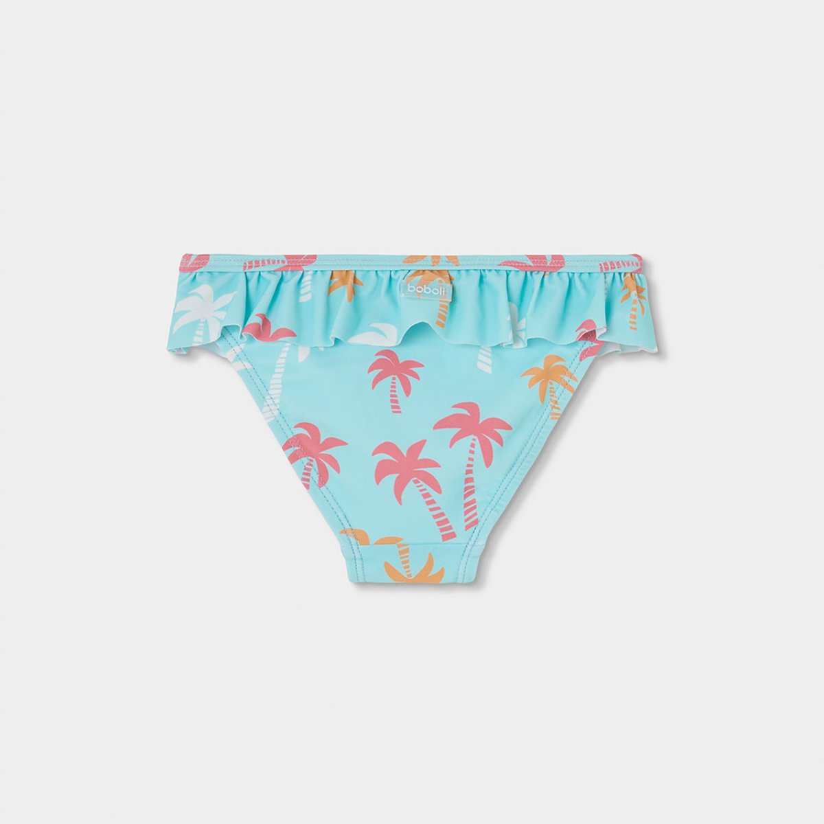 Maillot de bain imprimé palmiers multicolore, BOBOLI