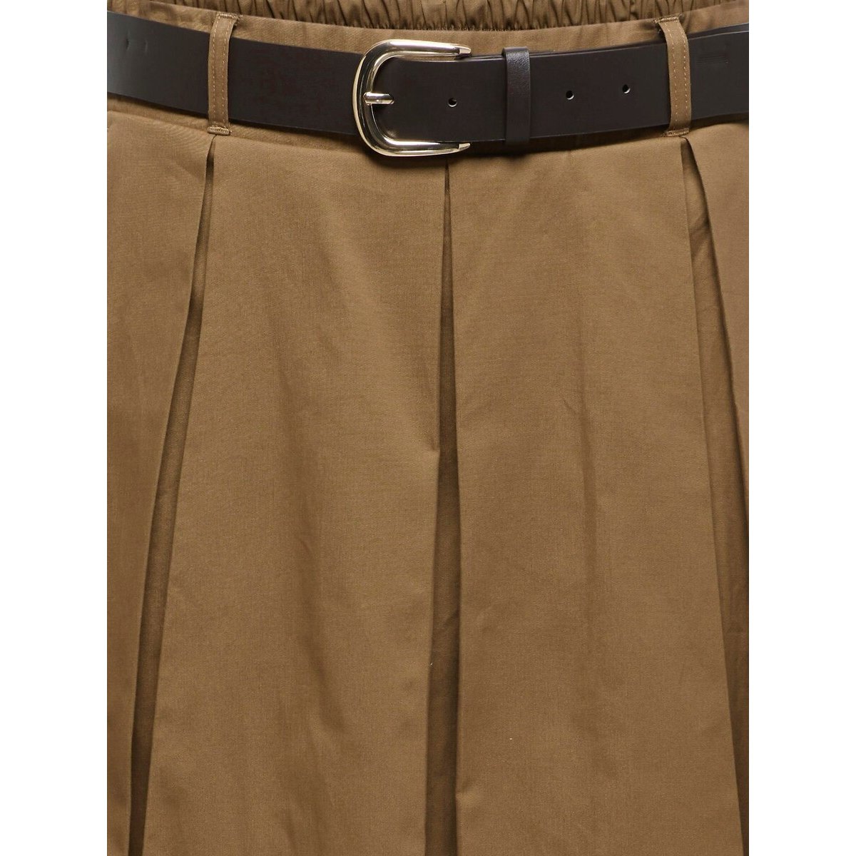 Jupe longue évasée avec ceinture camel, ONLY