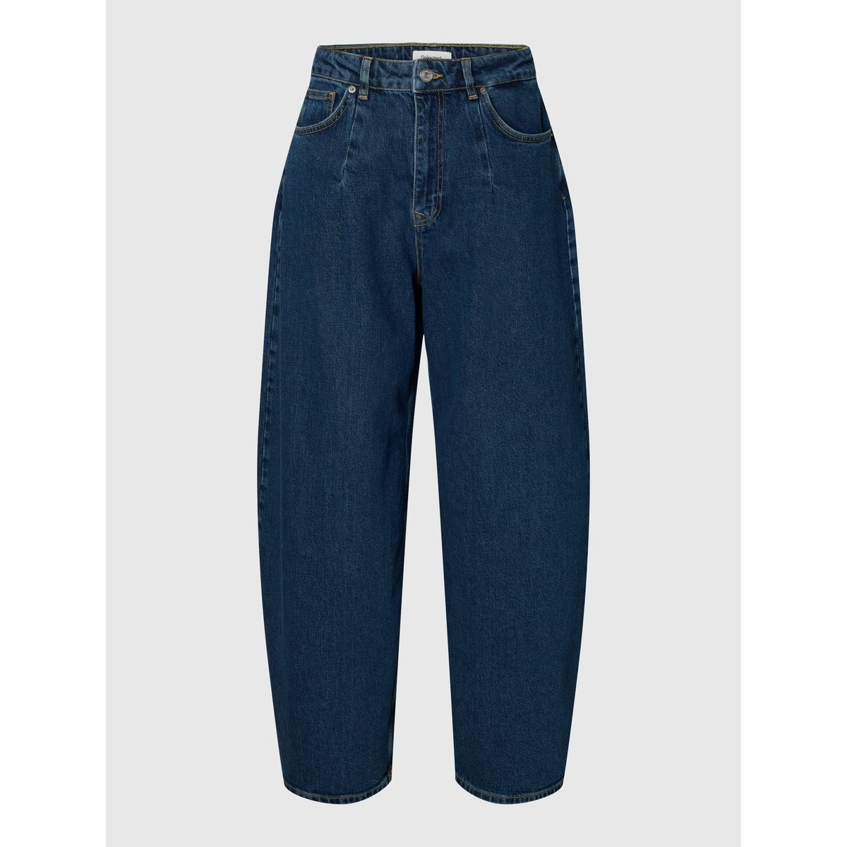 Jeans Barrel bleu - medium blue denim1, SELECTED