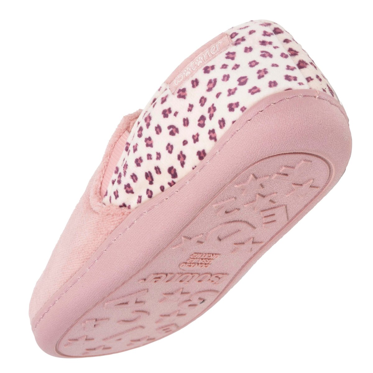 Chaussons Mocassins rose, ISOTONER