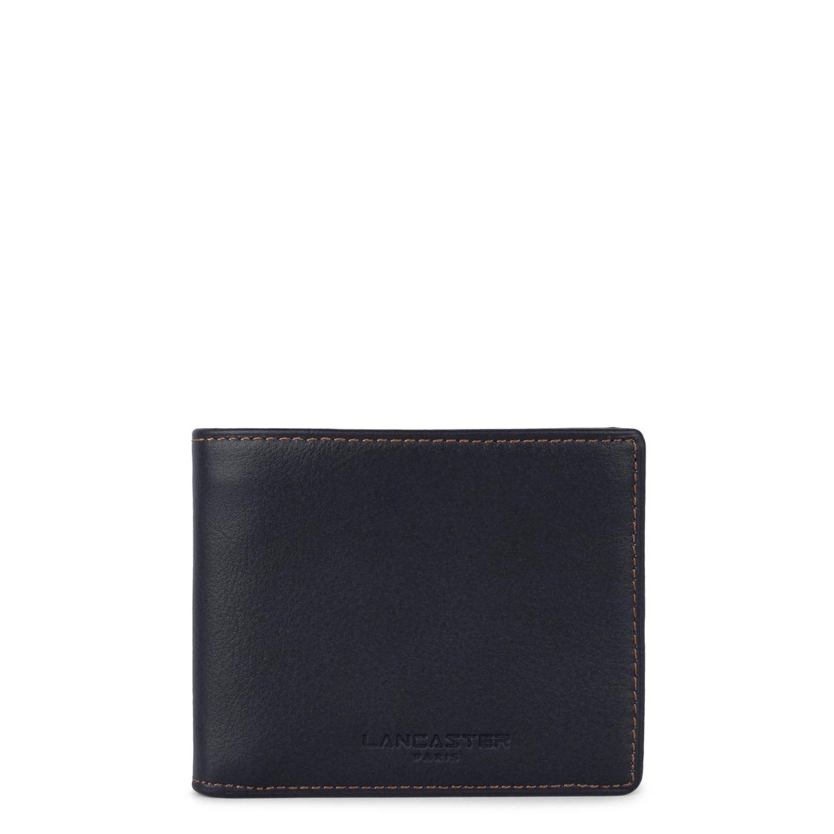 Petit porte-cartes SOFT VINTAGE HOMME bleu foncé - camel, LANCASTER