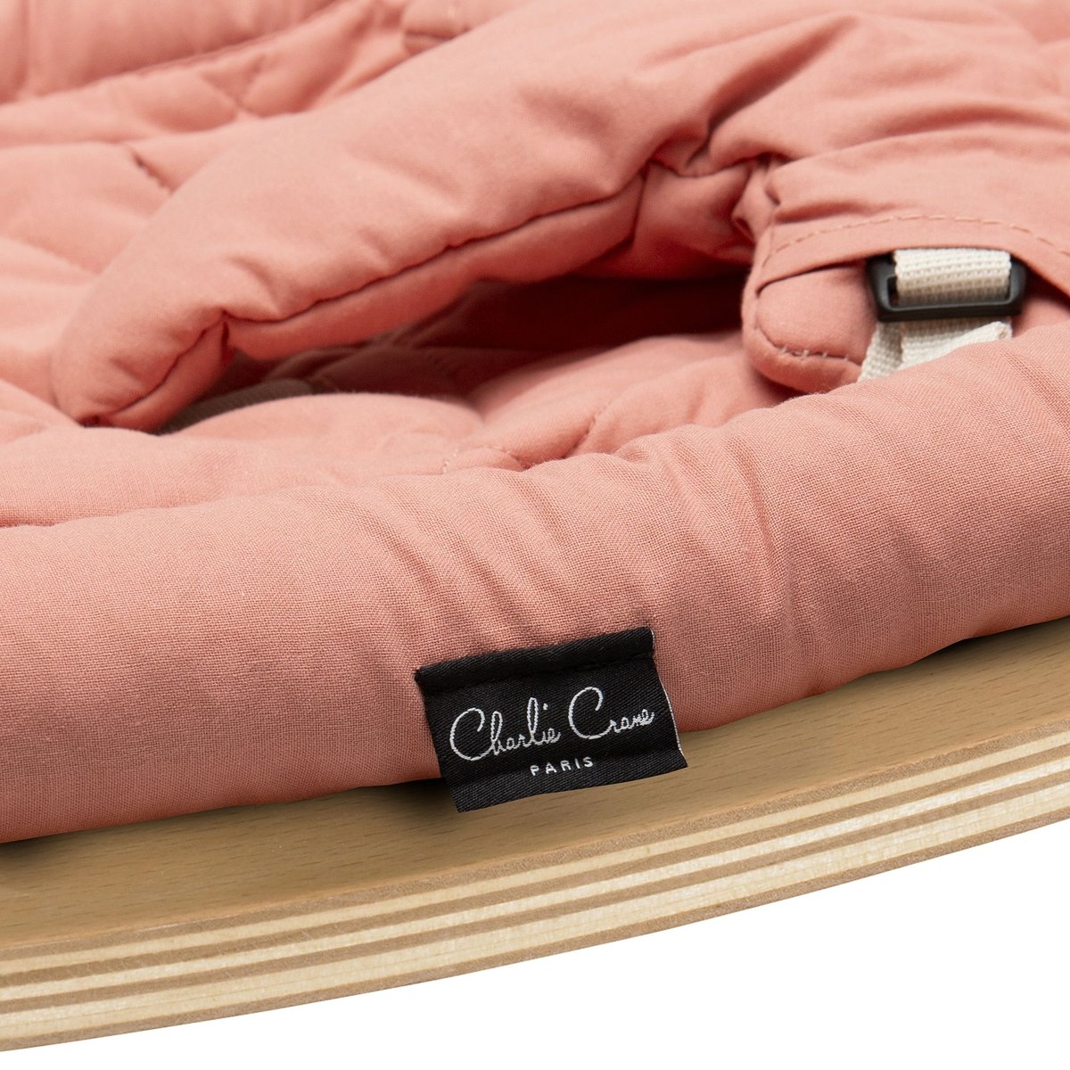 Transat bébé Levo hêtre hêtre bois de rose, CHARLIE CRANE