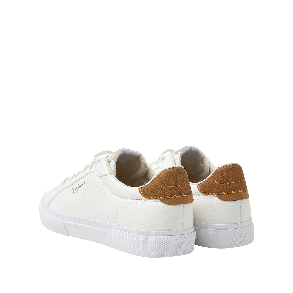 Sapatilhas KENTON MAX de cano baixo branco, PEPE JEANS