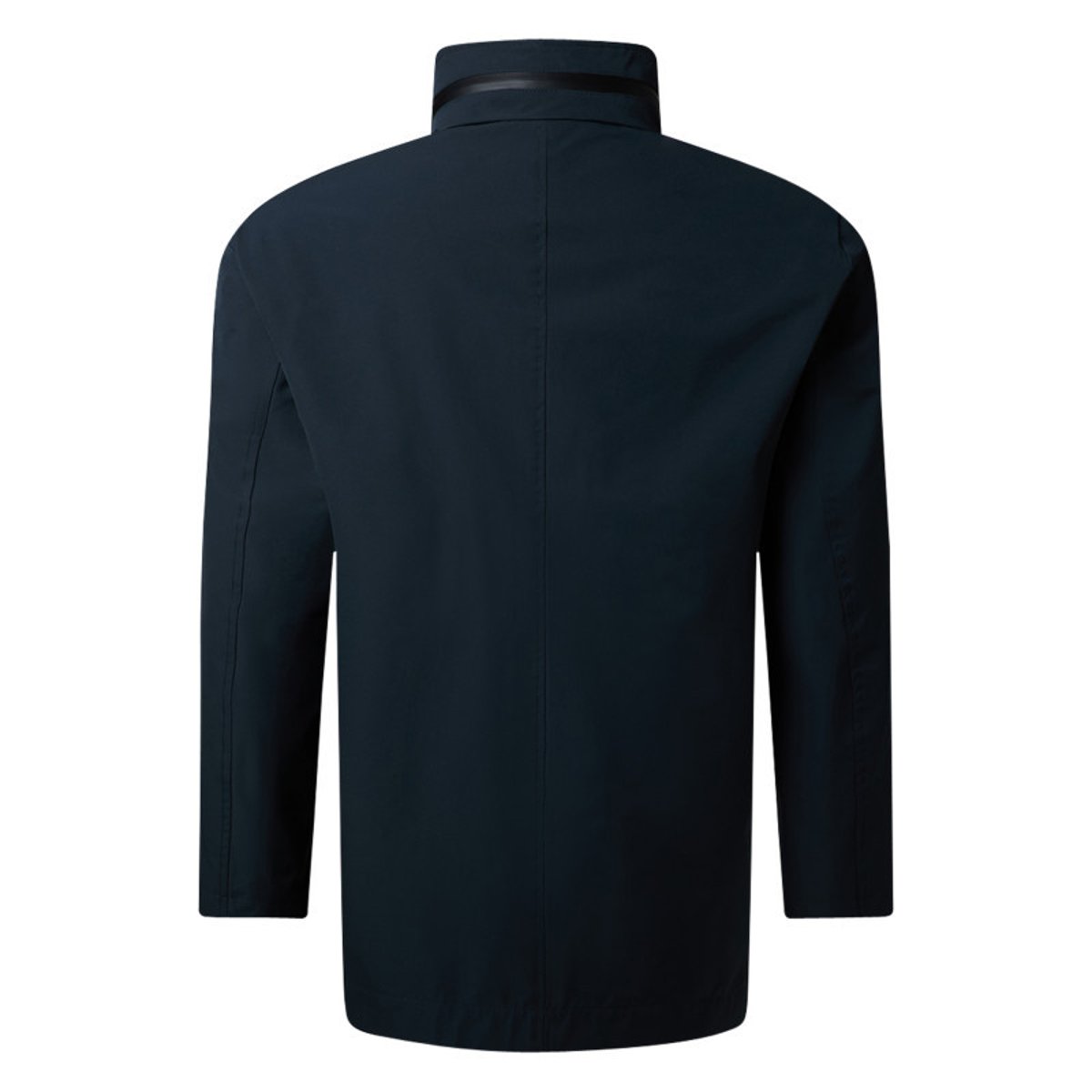 Veste marine unie avec une coupe droite, un col montant et des manches longues bleu foncé, CARDIN SPORTSWEAR