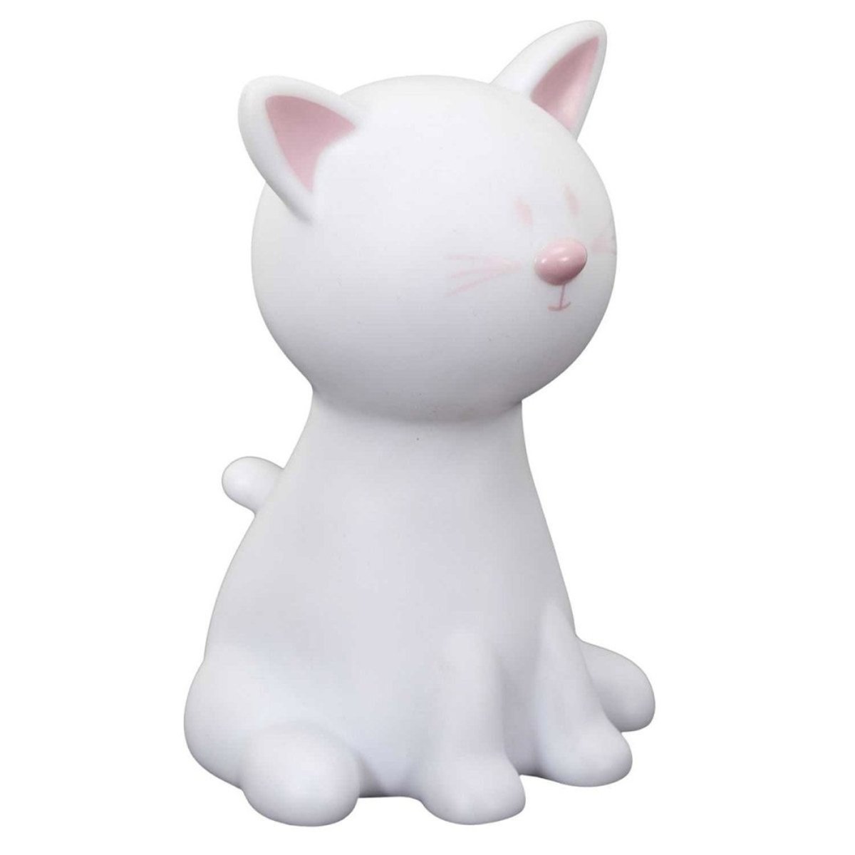 Lampe veilleuse LED chat blanc, DECORATIE