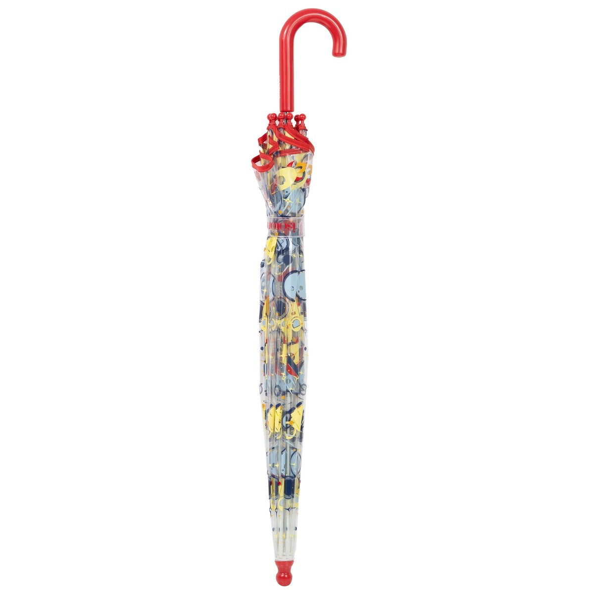 Parapluie transparent pvc/cosmonaute, ISOTONER
