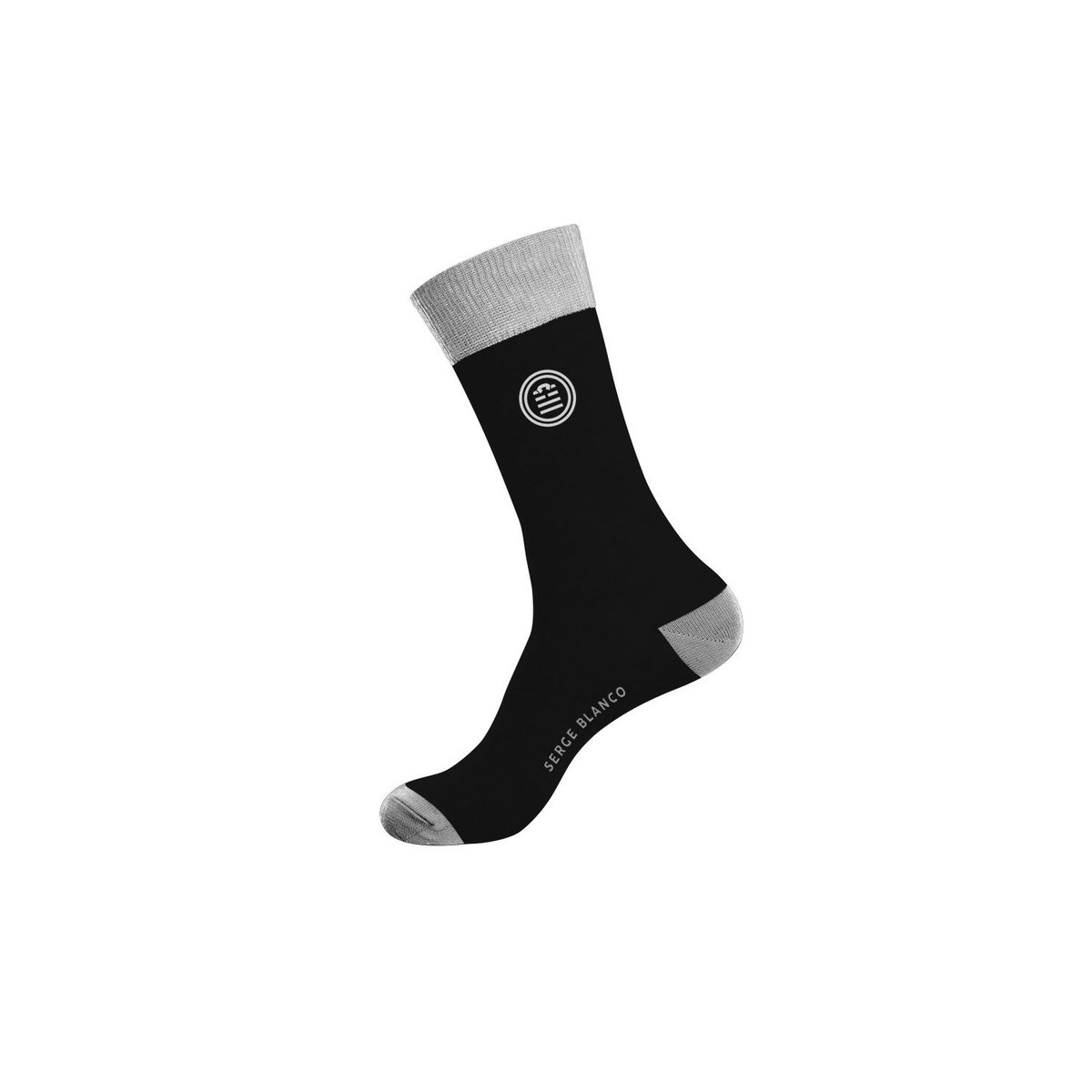 Lot De 12 Chaussettes De Ville noir/gris/bleu, SERGE BLANCO