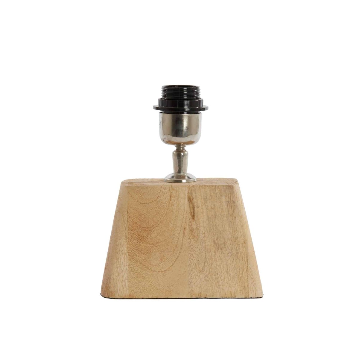 Base De La Lampe Bois KARDAN naturel, LIGHT & LIVING